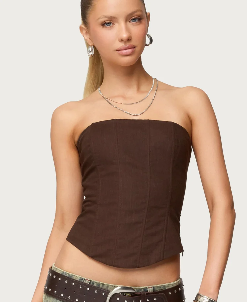 Hadar Linen Look Corset
