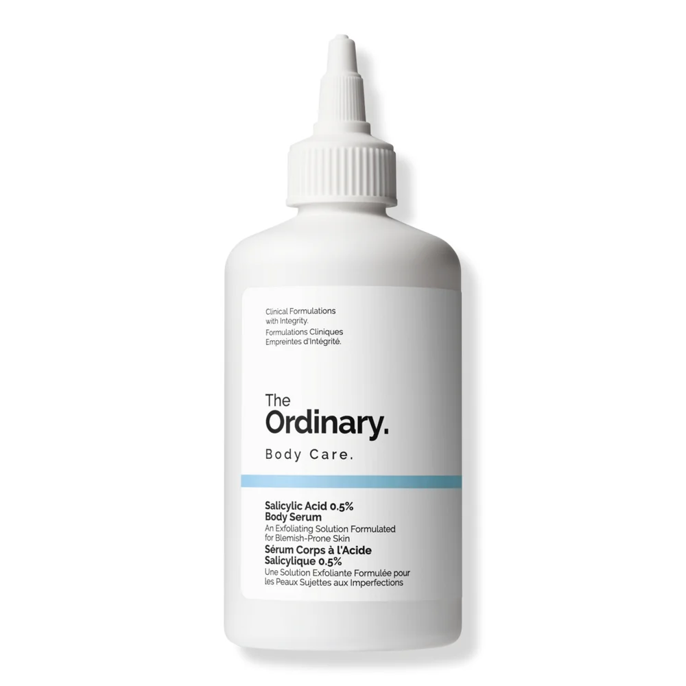 Salicylic Acid 0.5% Body Serum Exfoliating Treatment for Acne Blemishes