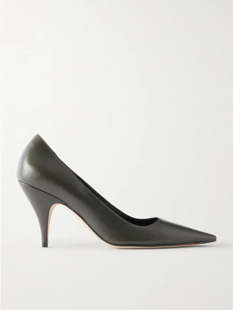 Liisa Three Leather Pumps