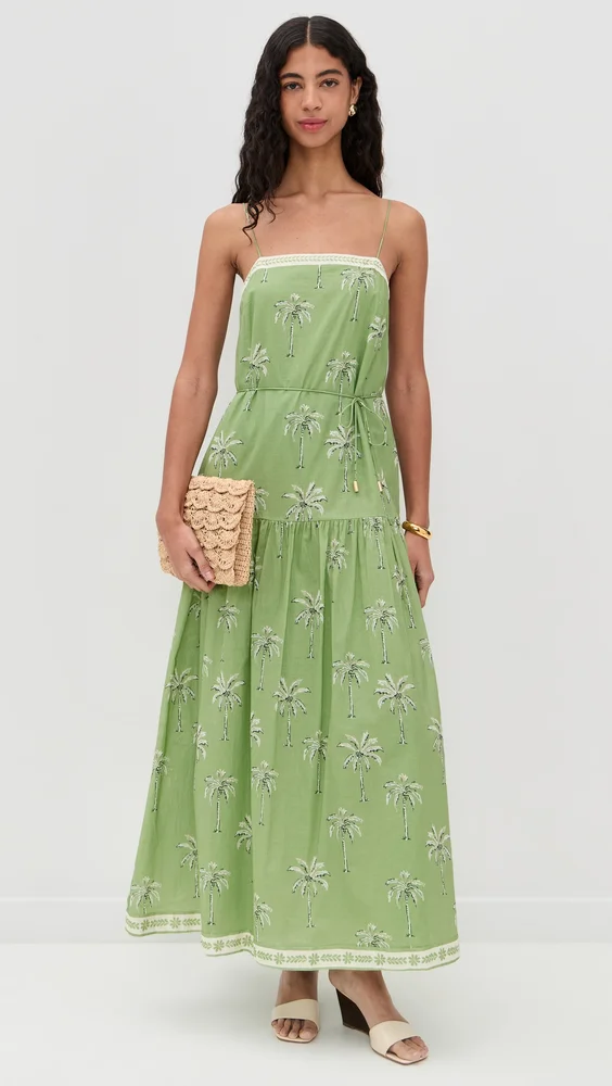 Kaelia Strappy Maxi Dress