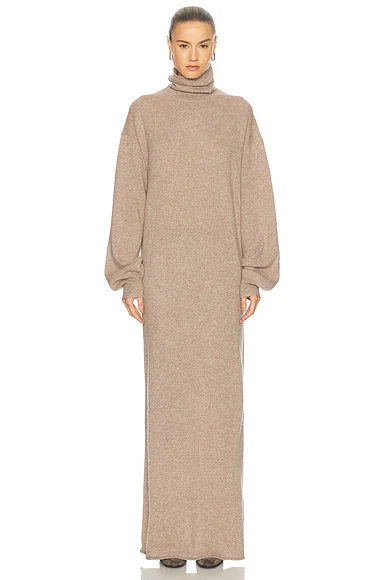 Sascha Knit Turtleneck Dress