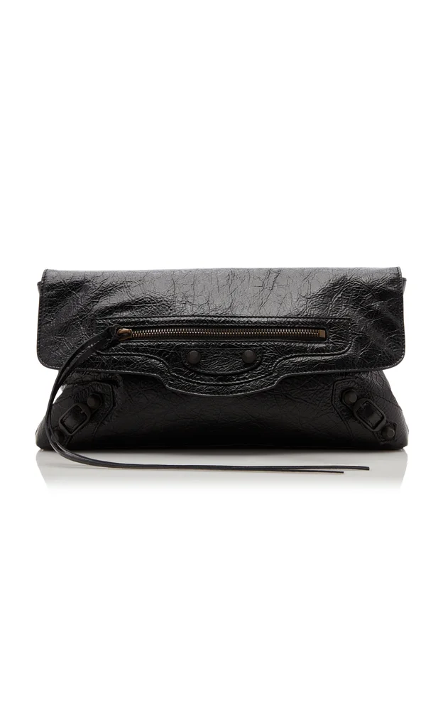 Le City Small Leather Clutch