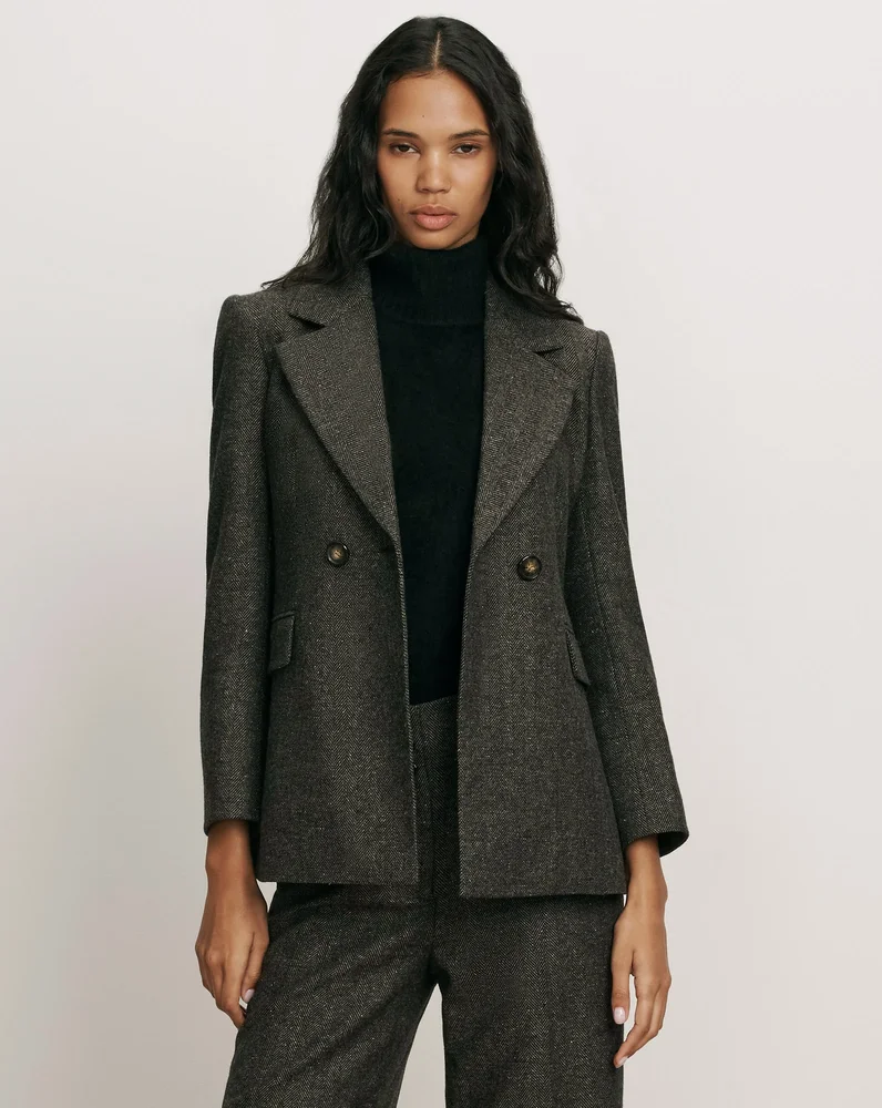 Tilbury Herringbone Dickey Jacket