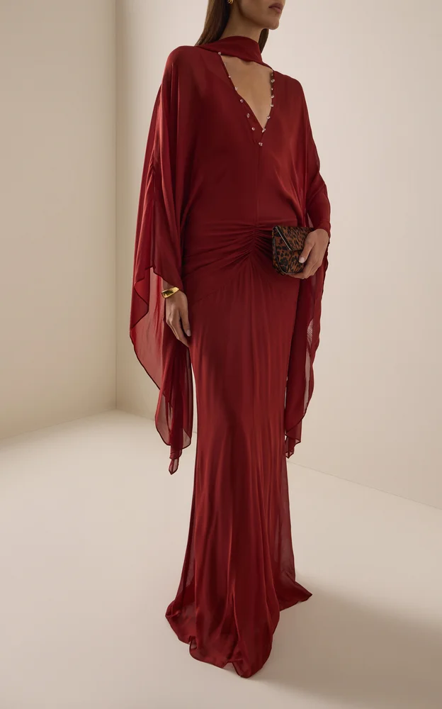 Florencia Chiffon Maxi Dress