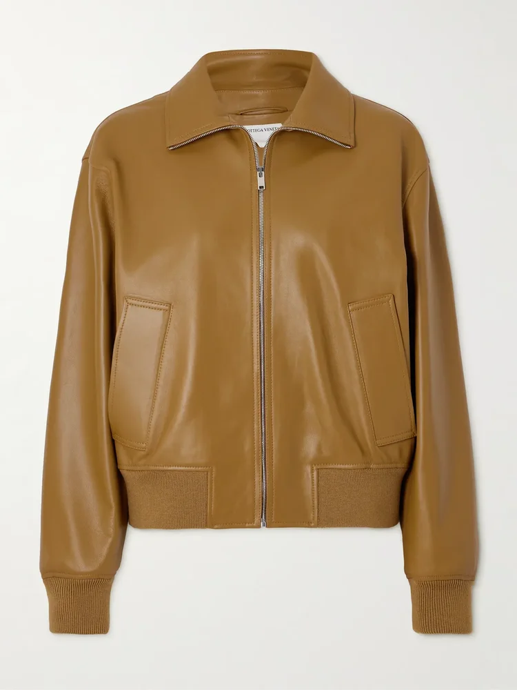 Leather jacket