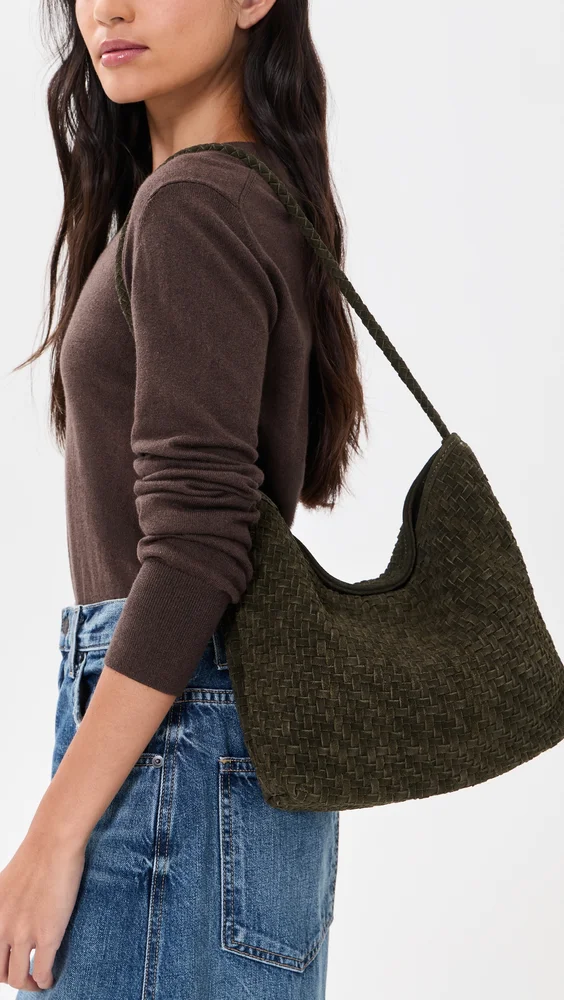 Serena Suede Shoulder Bag