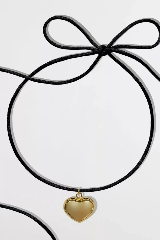Lover Satin Wrap Choker