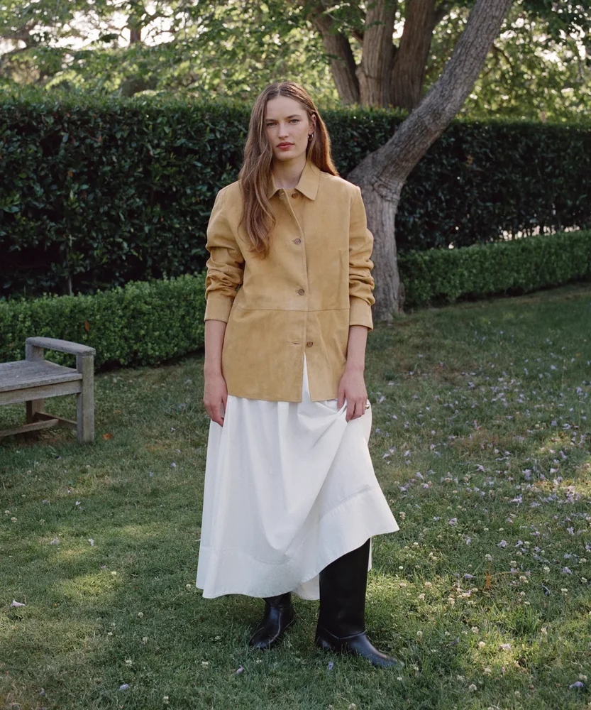 Suede Lennox Jacket