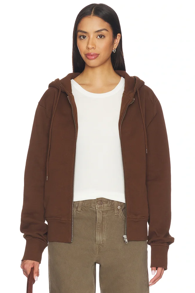 Slim Zip Up Hoodie