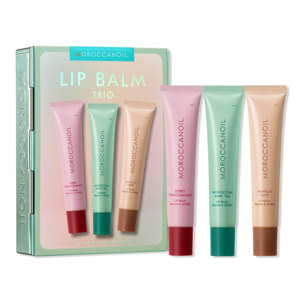 Lip Balm Trio, Argan Butter Lip Balm Set