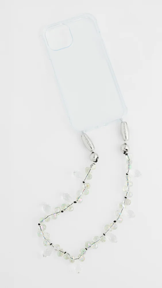 Faceted Crystal Wristlet