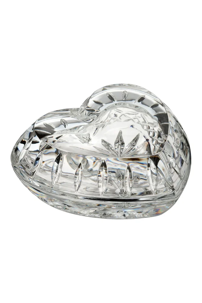 Giftology Heart Lead Crystal Box