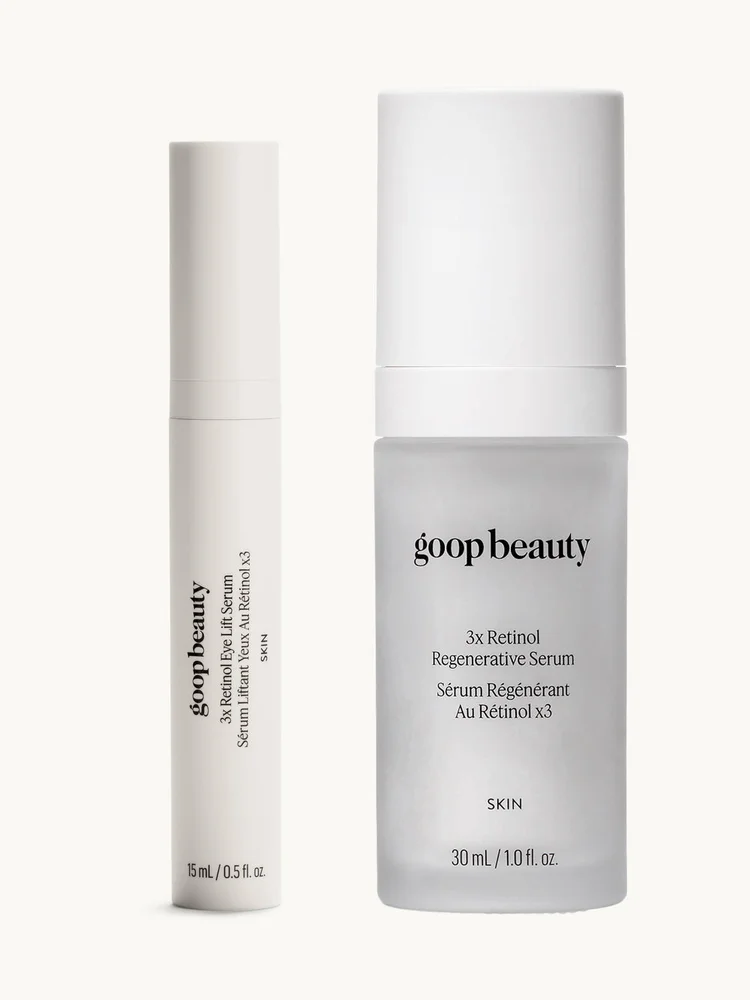 The 3x Retinol Face and Eye Kit