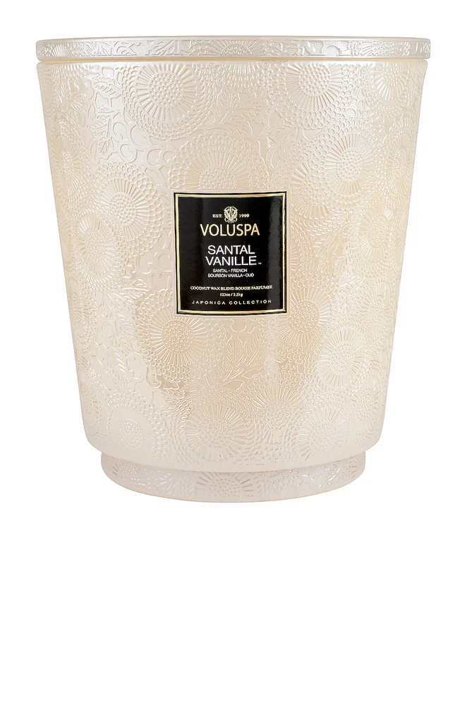 Santal Vanille 5 Wick Hearth Candle