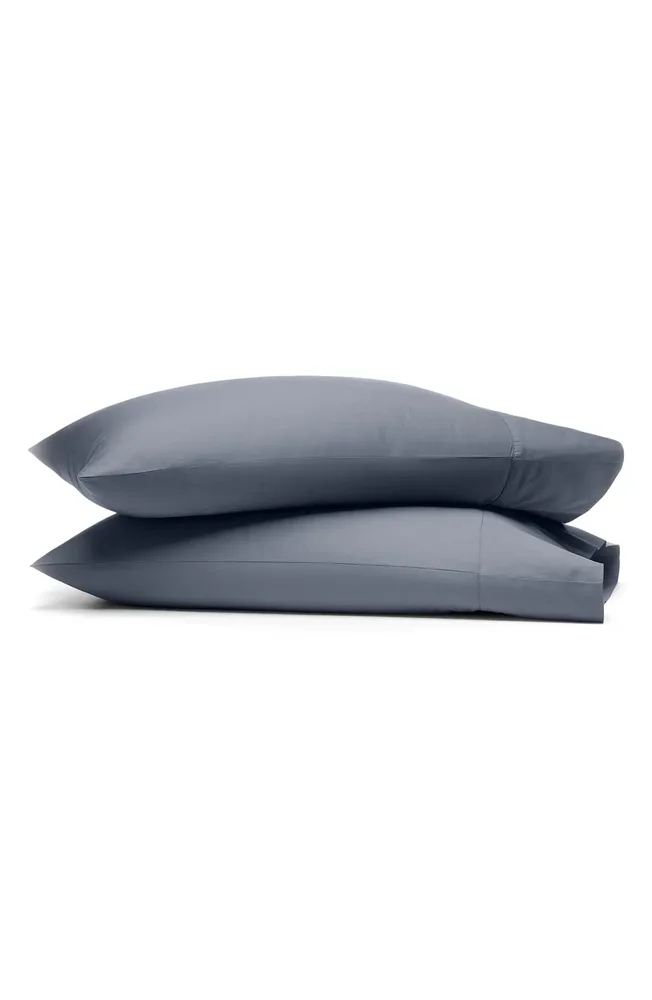 Set of 2 Signature Hemmed Pillowcases in Mineral