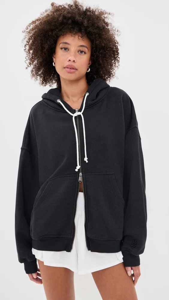 Final Call Zip Up Hoodie (Black)