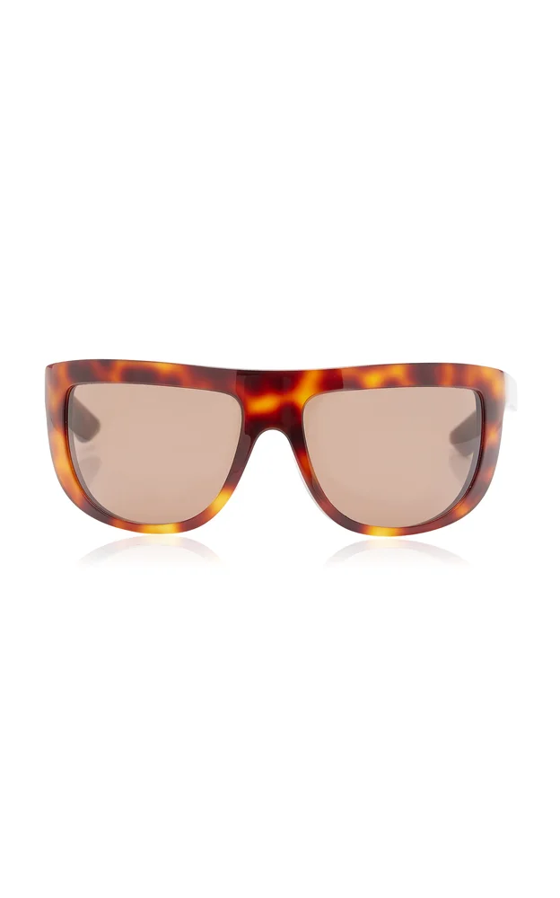 x Oliver Peoples 1974C Mask-Frame Acetate Sunglasses