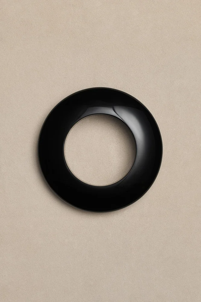 Onyx Pyramid Bangle