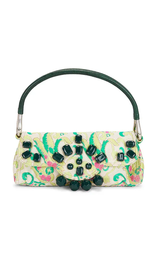 Prada Bouquet Castoni Swing Shoulder Bag