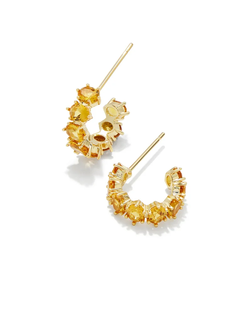 Cailin Gold November Huggie Earrings