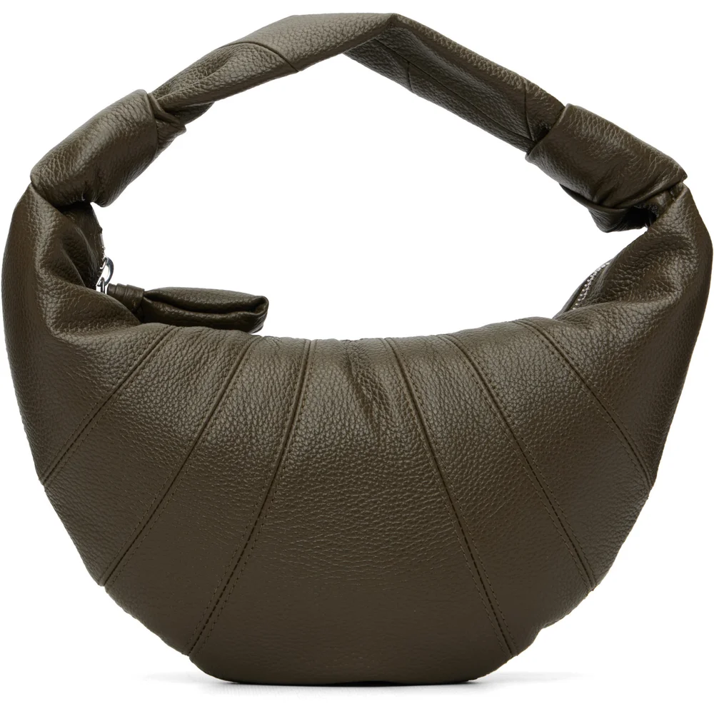Khaki Mini Fortune Croissant Bag