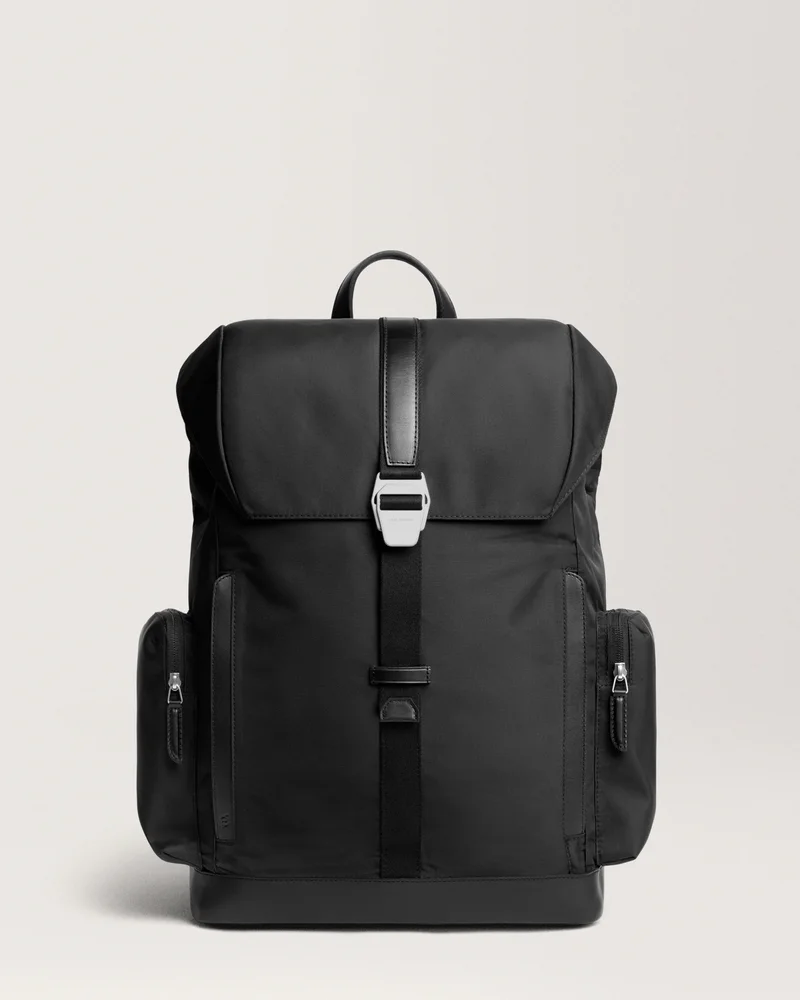Eden Backpack | Wine Nylon/Gold