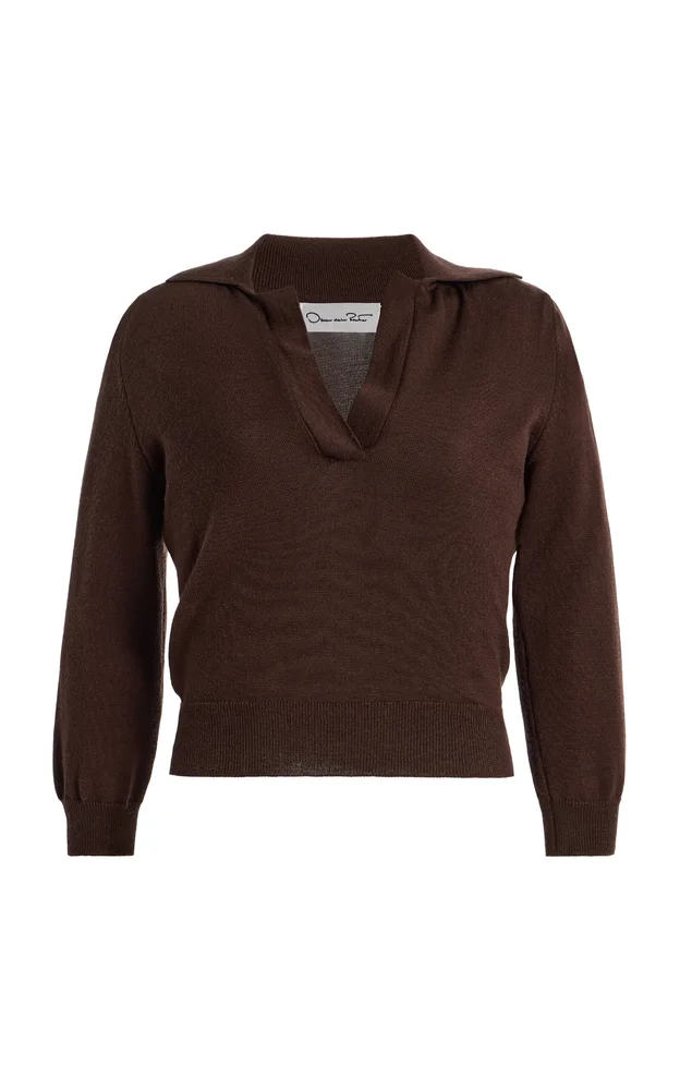 Cropped Wool Sweater