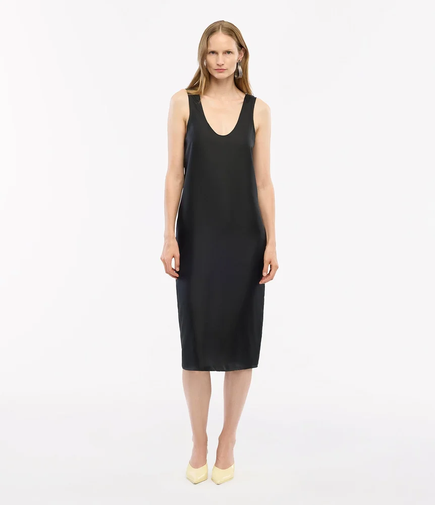 Silk Tank Dress