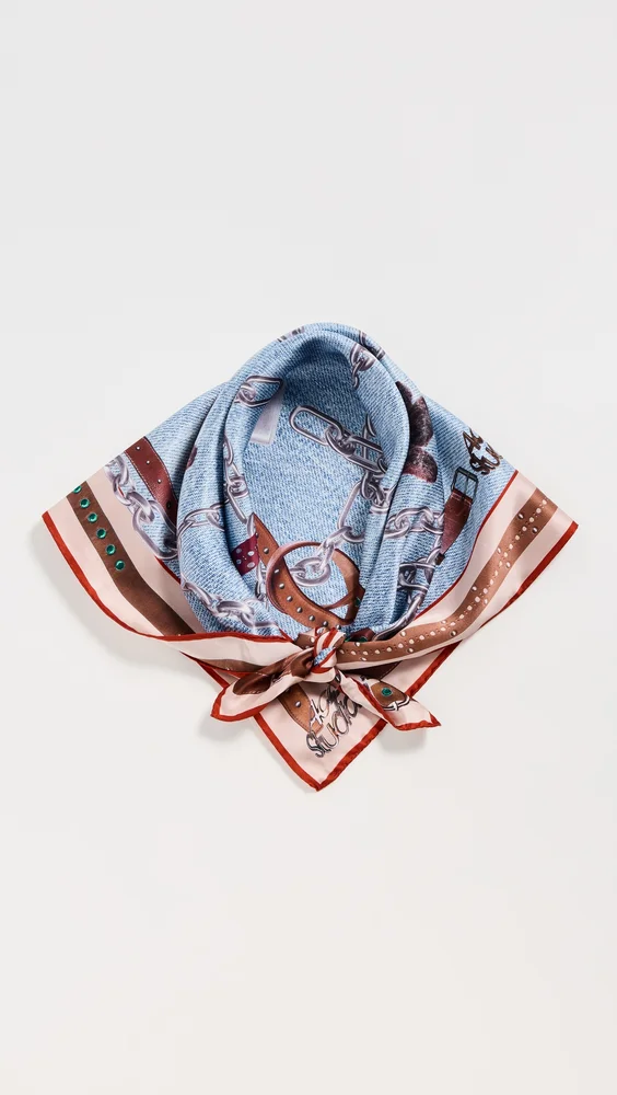 Vasco Teddy Silk Scarf
