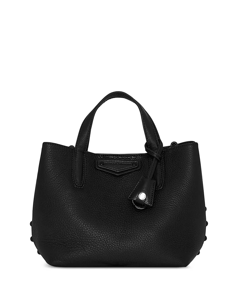 Riley Small Leather Tote Bag