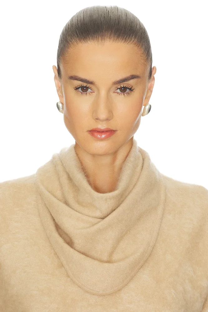 Brushed Triangle Scarf