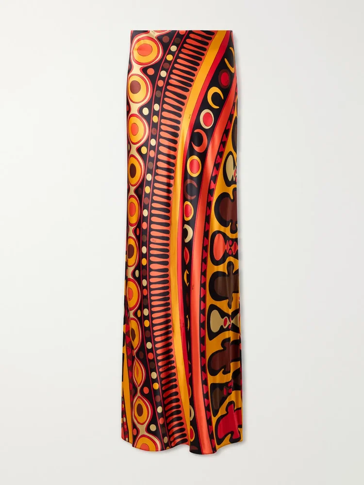Cairan wool maxi skirt