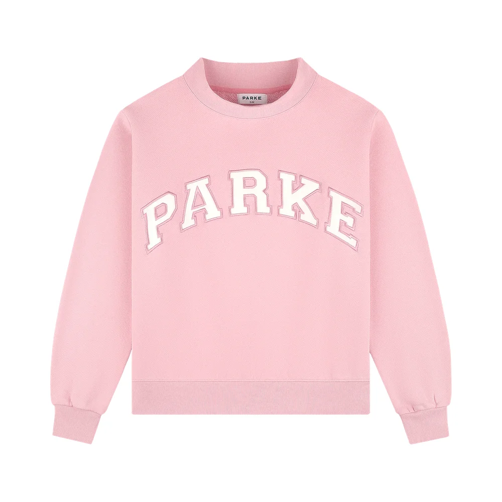 Varsity Mockneck - Fairy + White