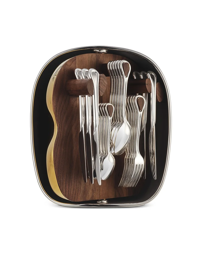 Carrousel Silver Plated 24 Piece Flatware Set