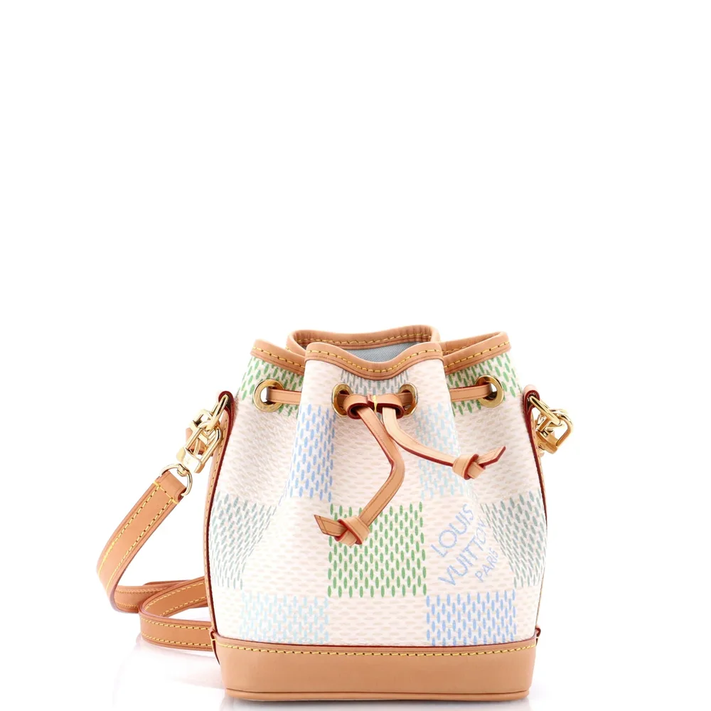 Louis Vuitton Noe NM Handbag Limited Edition Damierlicious Giant Nano
