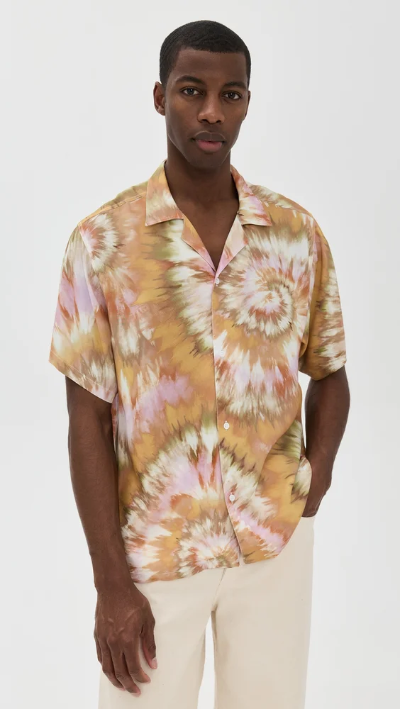 Calypso Swirl Camp Shirt