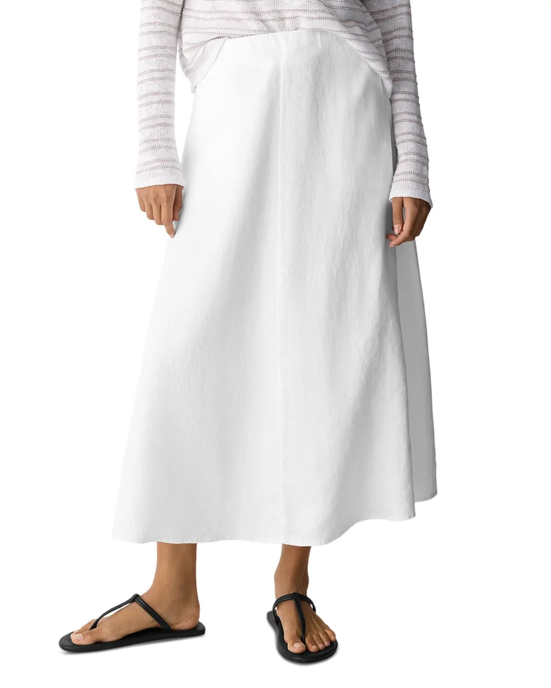 Linen Full Skirt