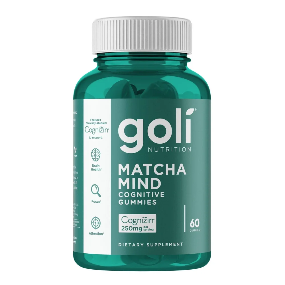 Matcha Mind Cognitive Vegan Gummies
