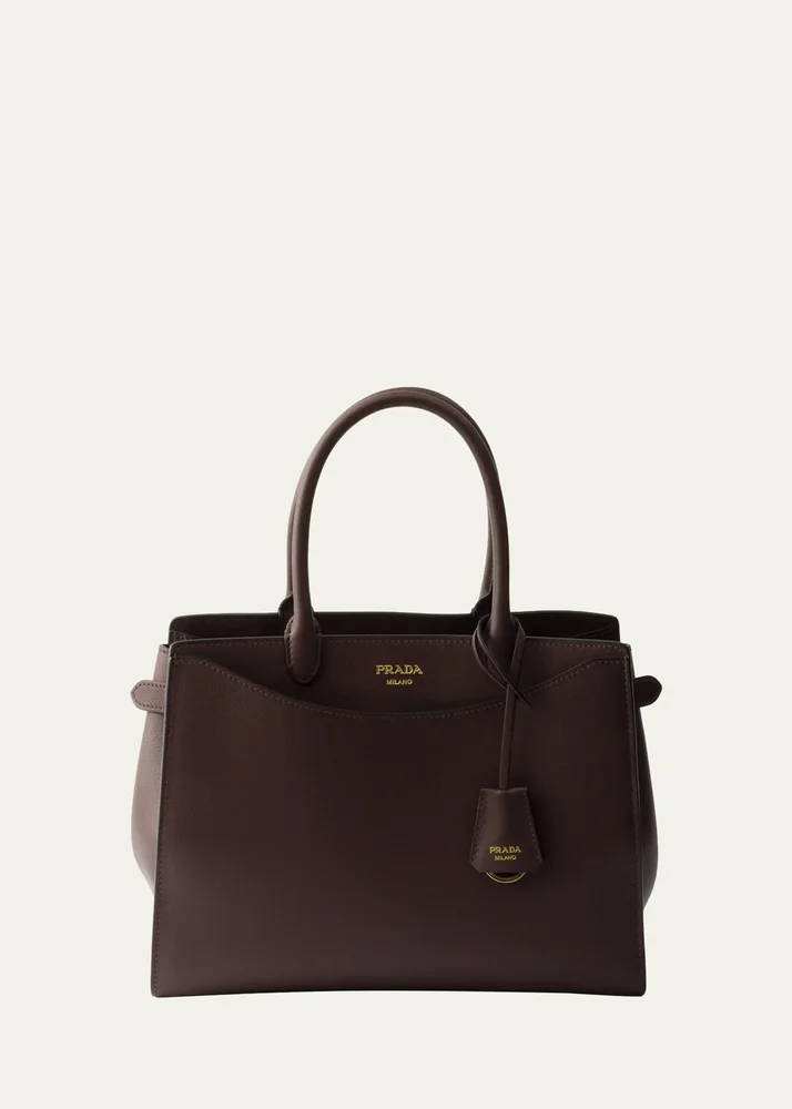 Prelude Leather Top Handle Bag
