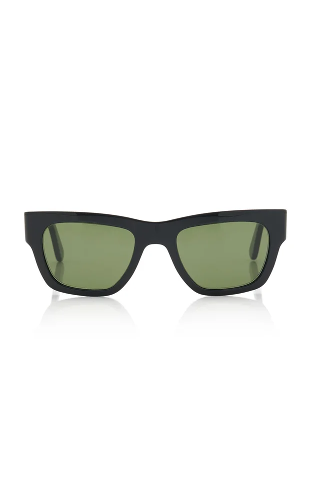 Voyager Square-Frame Acetate Sunglasses