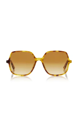 Judy Square-Frame Acetate Sunglasses