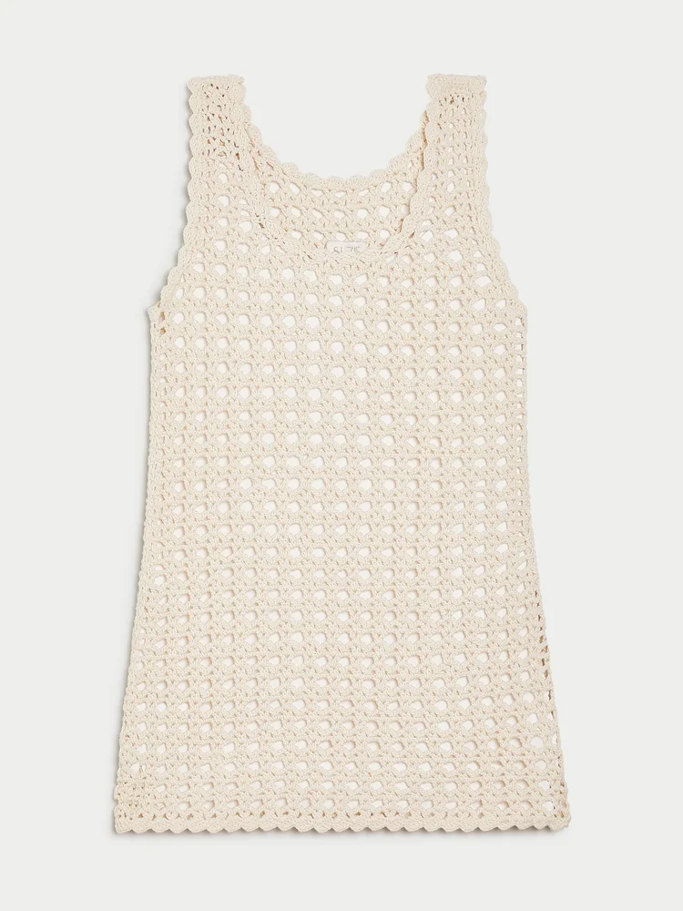 Carissa Dress in Crochet Cotton