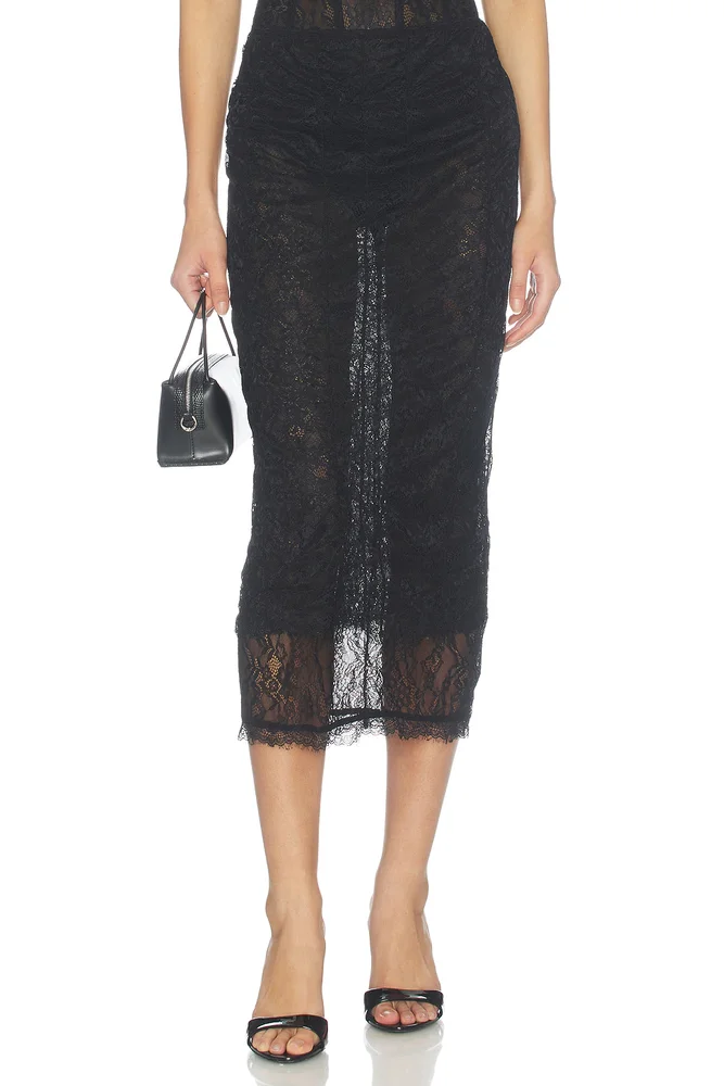Annie Lace Midi Skirt