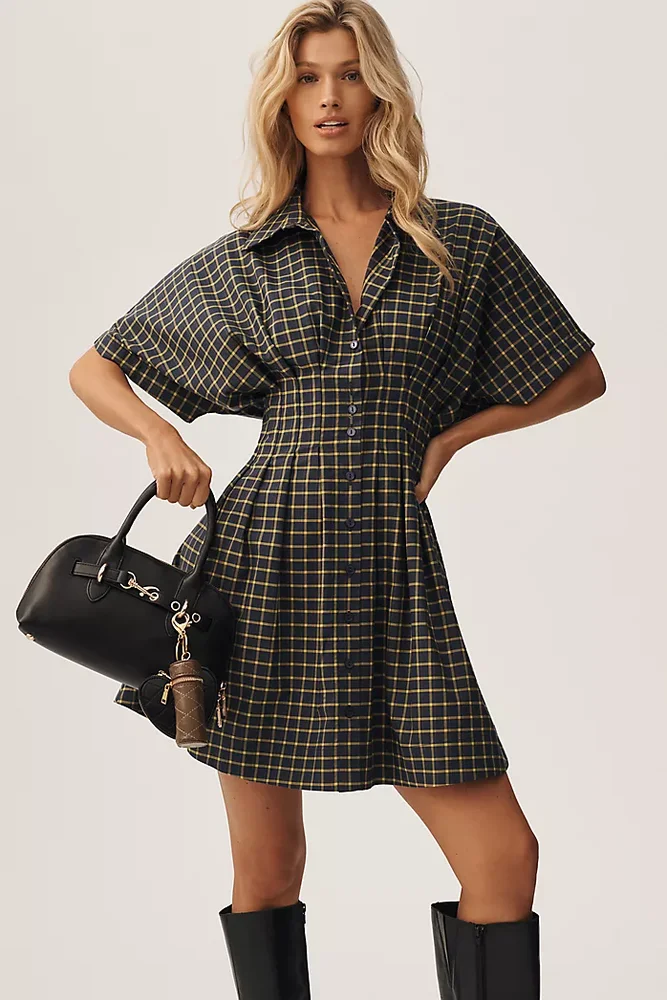 anthropologie Tobie Mini Shirtdress by Exquise