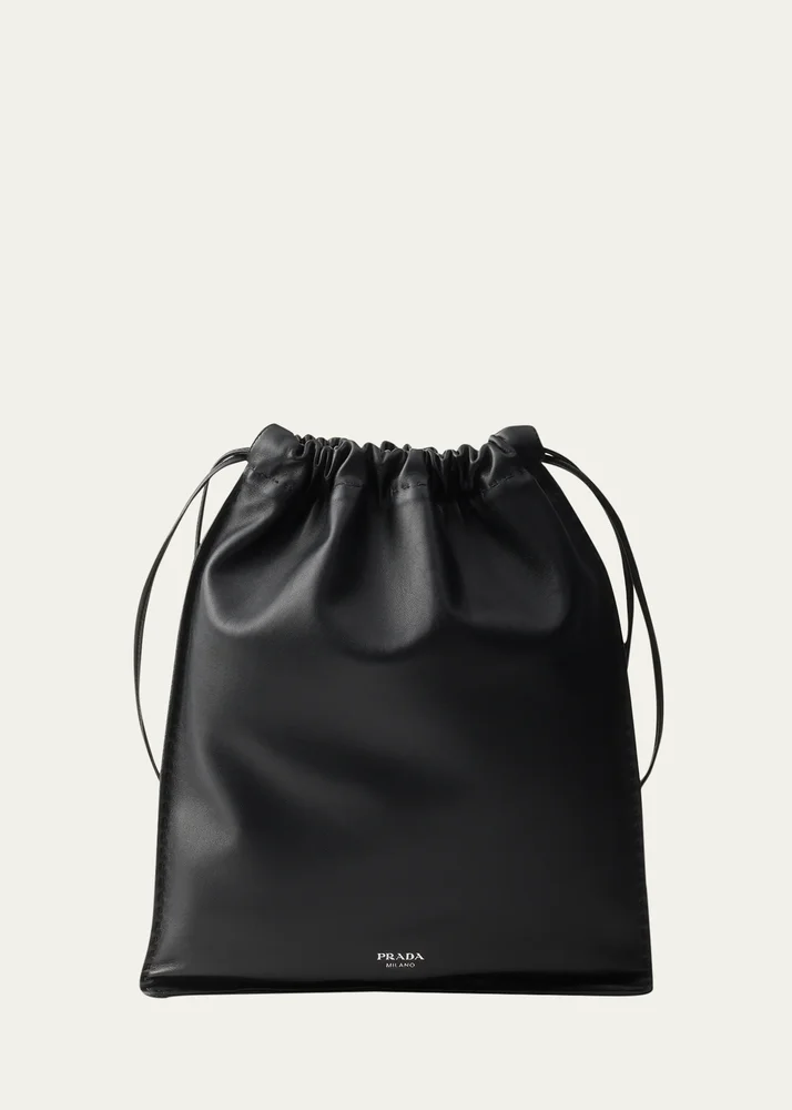 Nappa Leather Pouch Bag