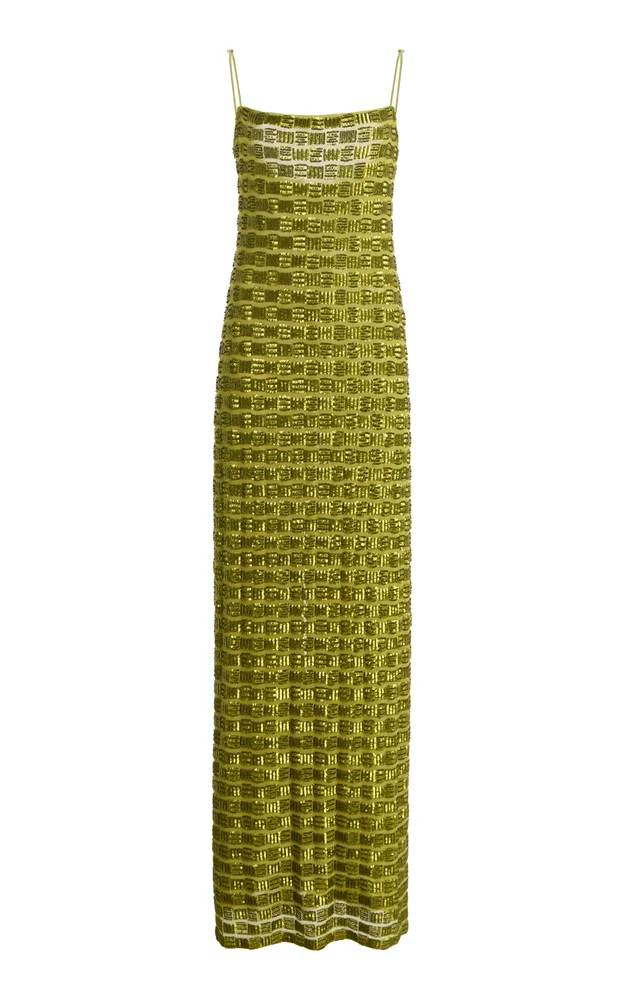 Exclusive Stevie Sequined Maxi Dress