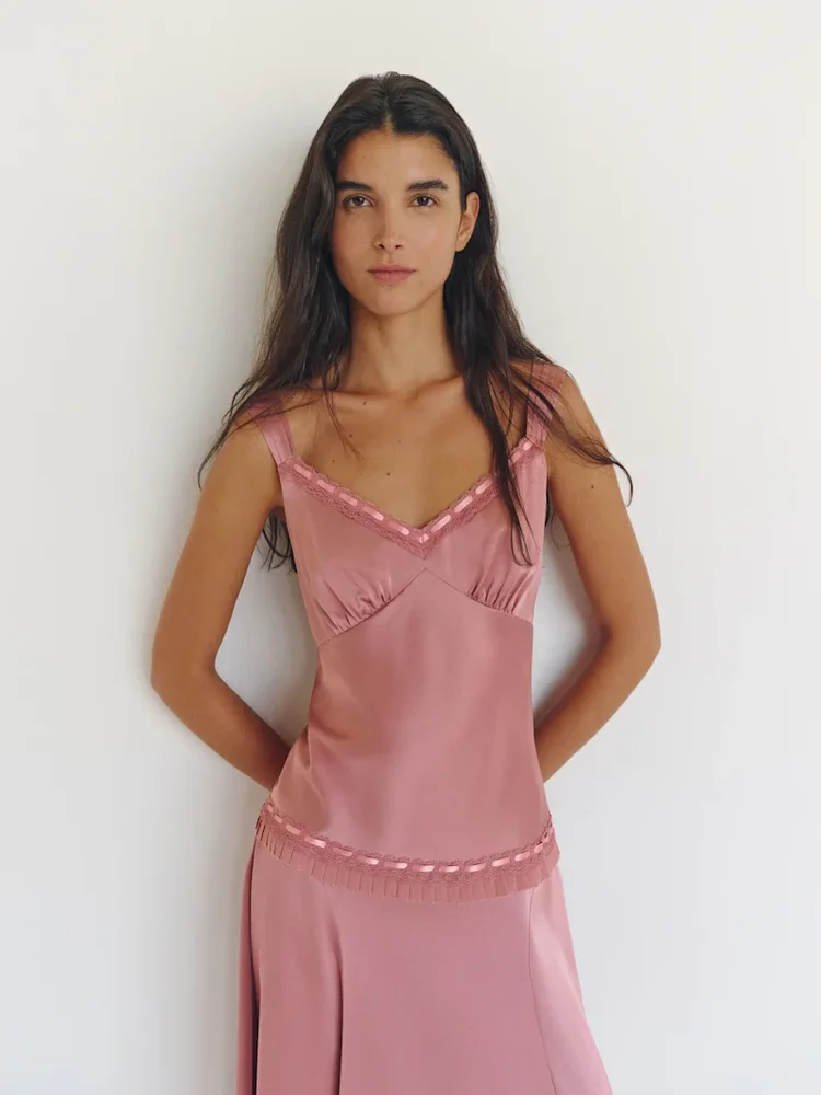 Salome Silk Top