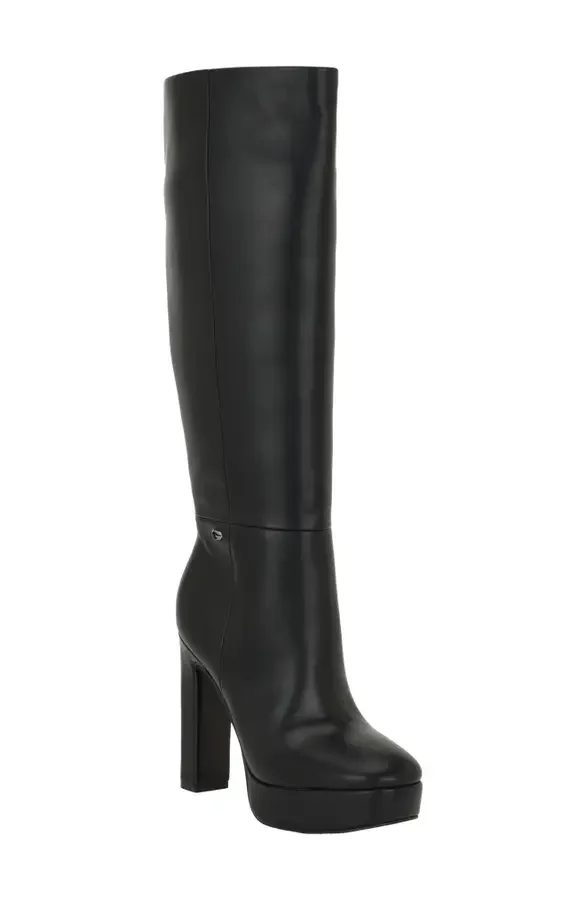 Daska Faux Leather Over the Knee Boot
