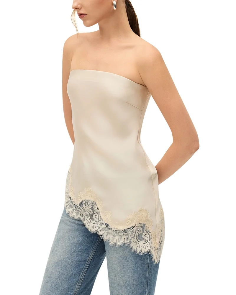Lacey Strapless Top