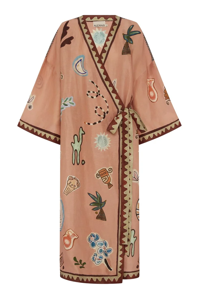 Laurence Wrap Midi Dress
